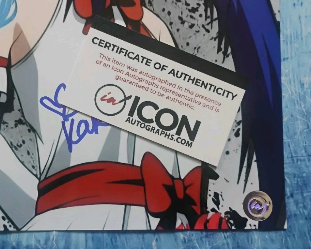 Brittney Karbowski Hand Signed Autograph 8x10 Photo COA Fairy Tail NO US TARIFFS, изображение 4