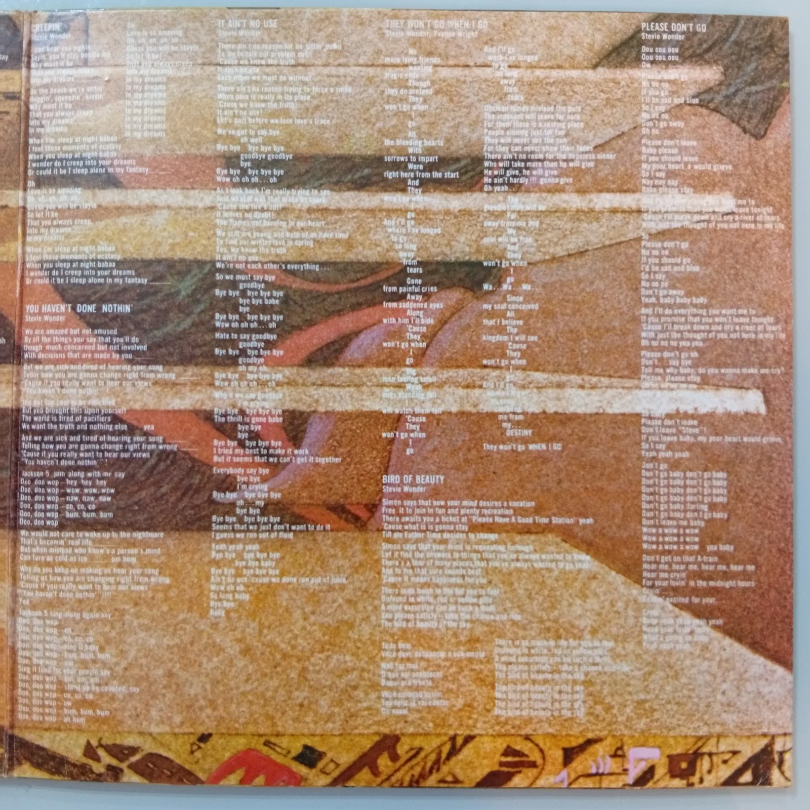 Stevie Wonder Signed Fulfillingness First Finale Vinyl Record Cover With COA, изображение 5