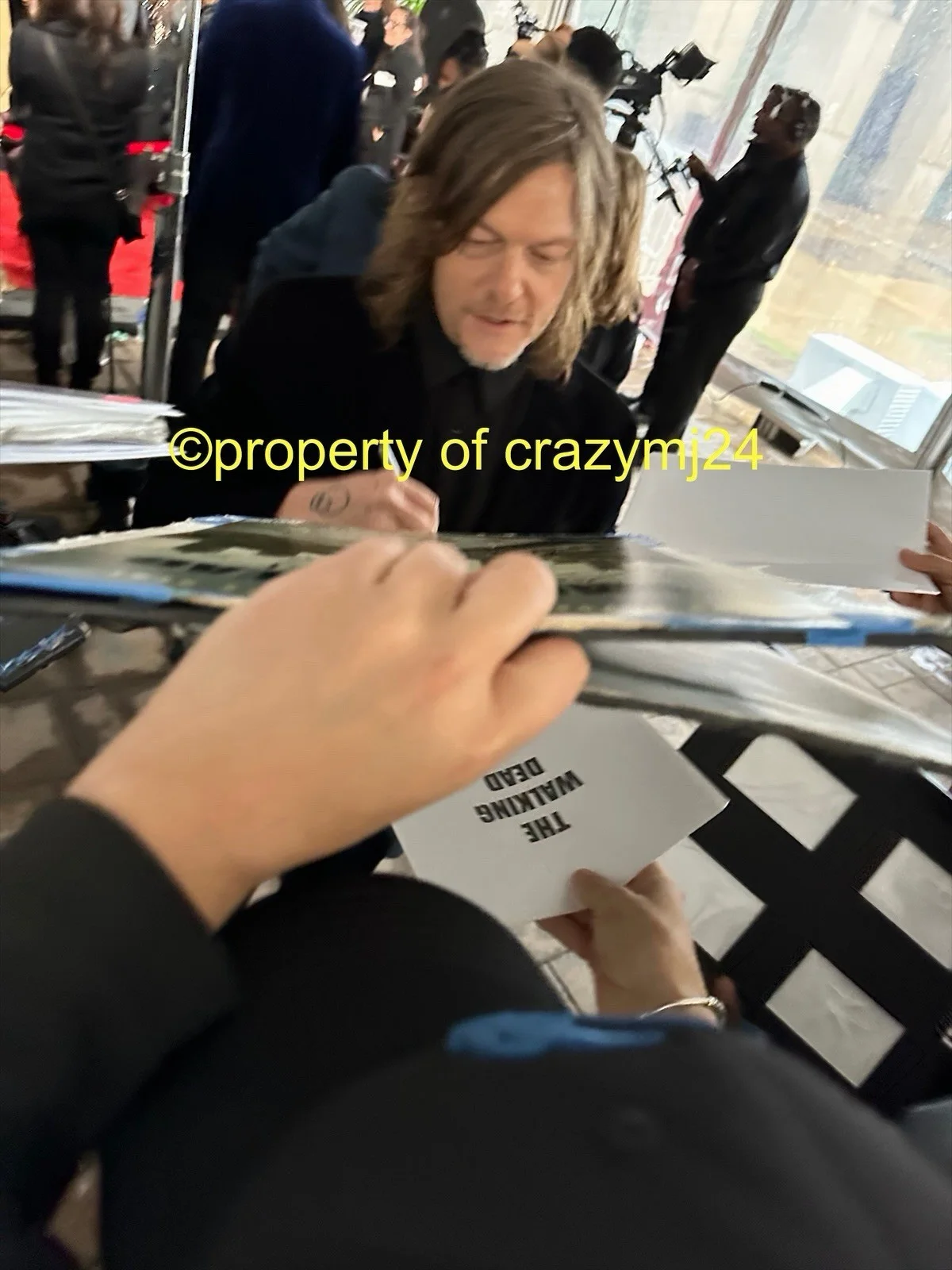 Norman Reedus Melissa McBride Signed The Walking Dead Daryl Dixon Autograph PSA, image 2