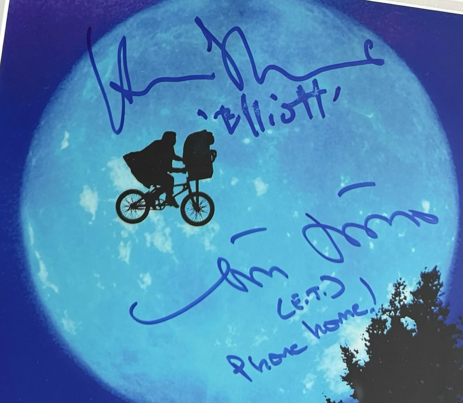 Matthew De Meritt — Matthew De Meritt & Henry Thomas E.T Autograph Signed 11x17 Framed Photo Beckett, изображение 2