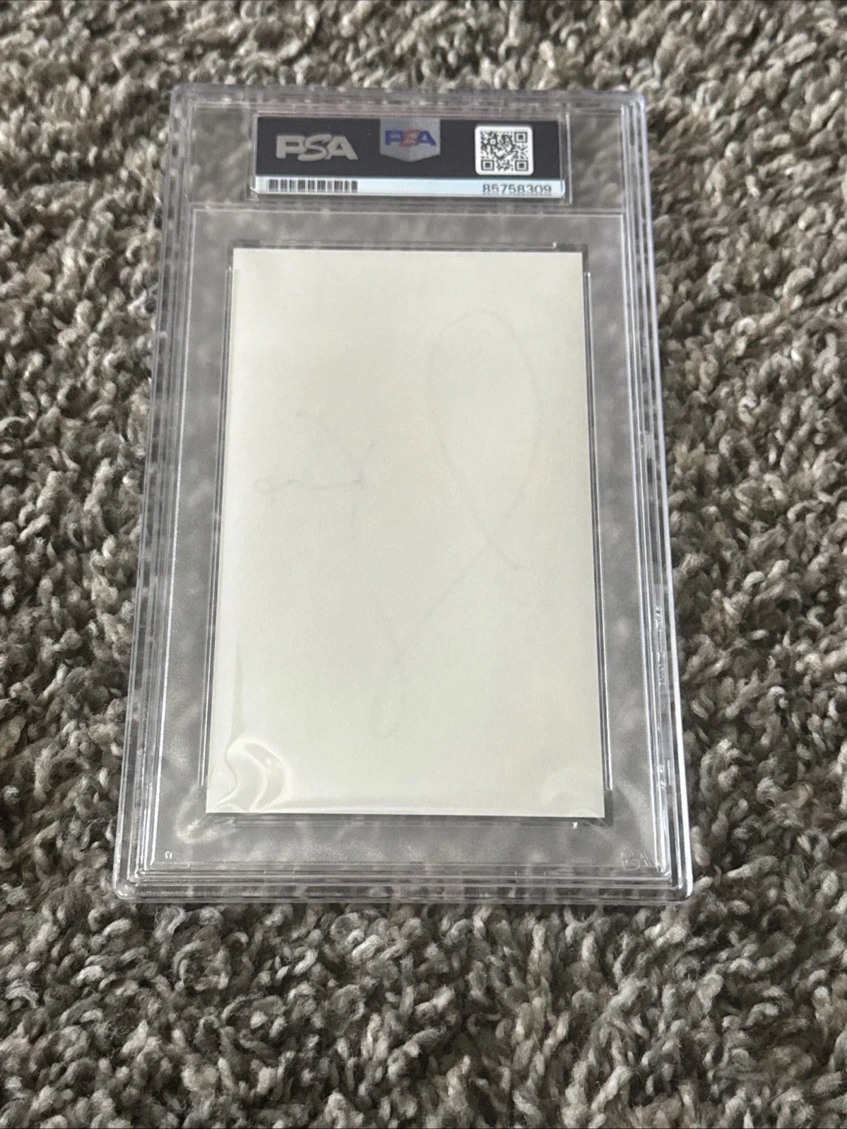 jamie foxx — JAMIE FOXX signed INDEX CARD auto PSA/DNA encapsulated(in living color ) ray, image 2