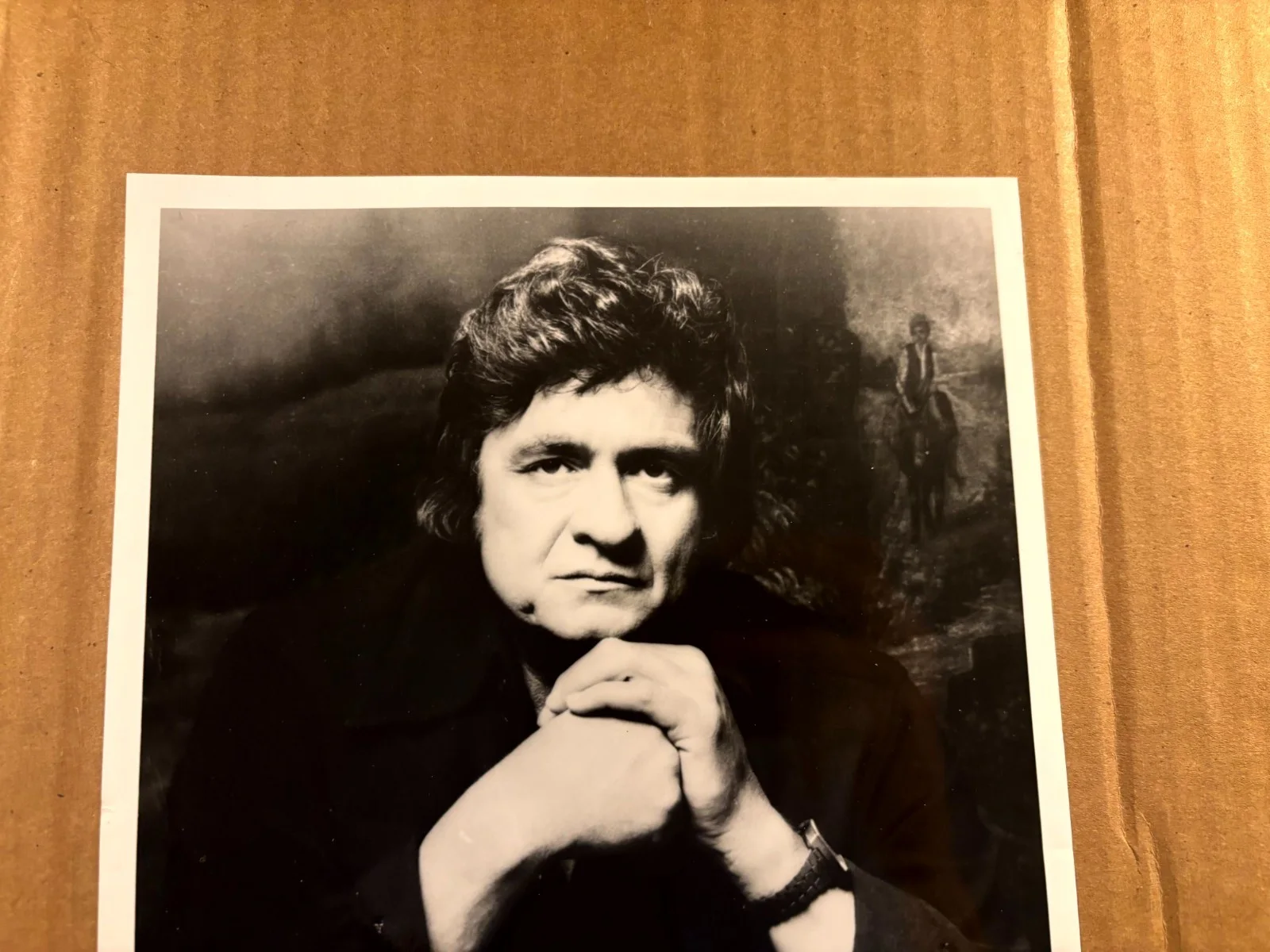 Johnny Cash Rare Vintage Original Autographed 8/10 Photo, изображение 2
