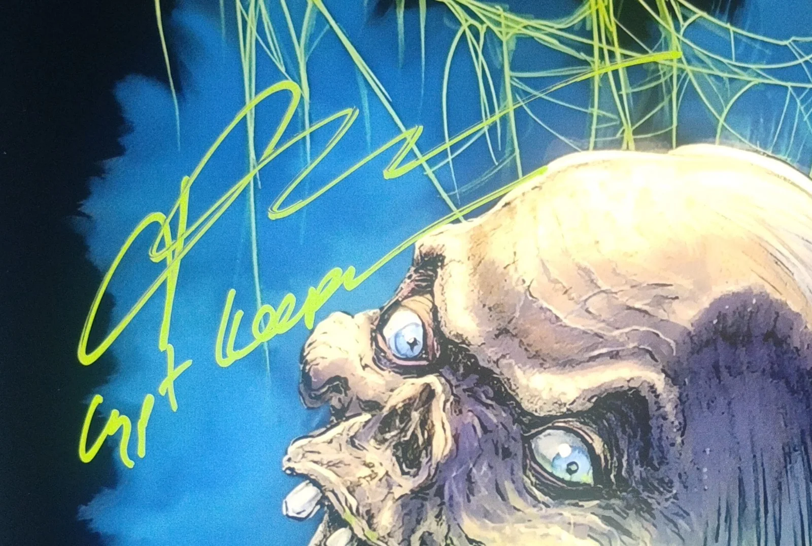 John Kassir Hand Signed 8x10 Photo COA Tales From The Crypt NO US TARIFFS, изображение 3
