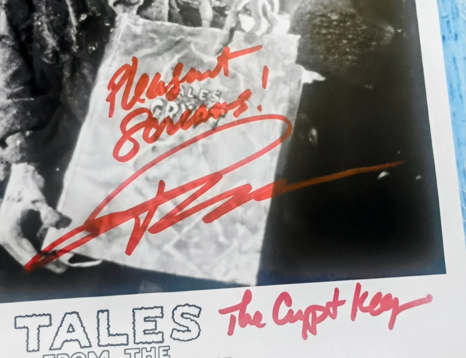 John Kassir Hand Signed 8x10 Photo JSA COA Tales From The Crypt NO US TARIFFS, изображение 3