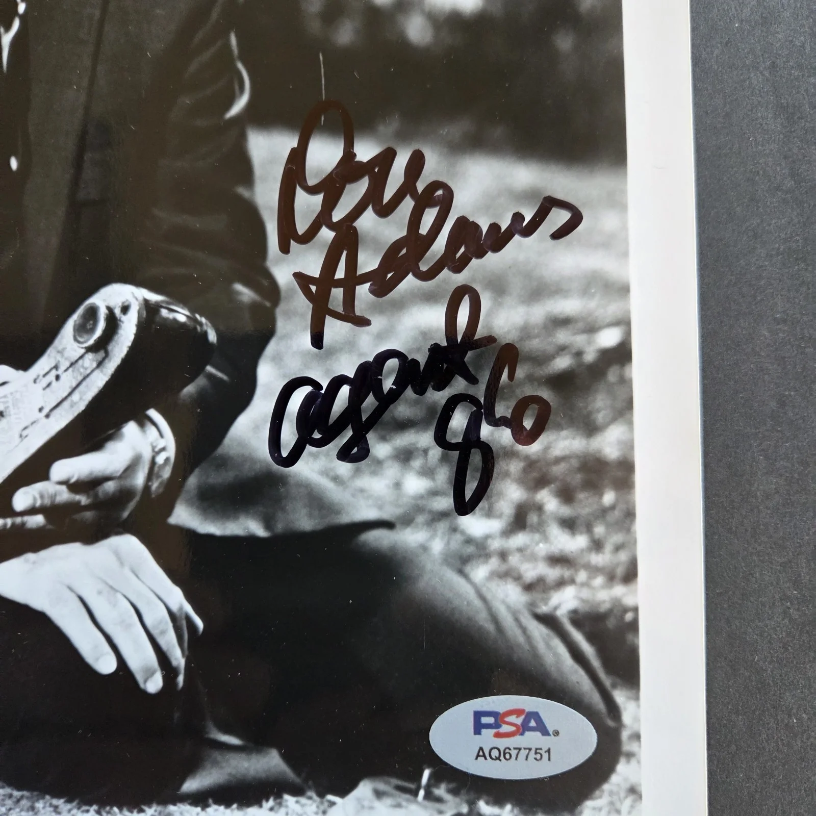 Don Adams — Don Adams signed Maxwell Smart Agent 86 photo Psa Authenticated, image 2