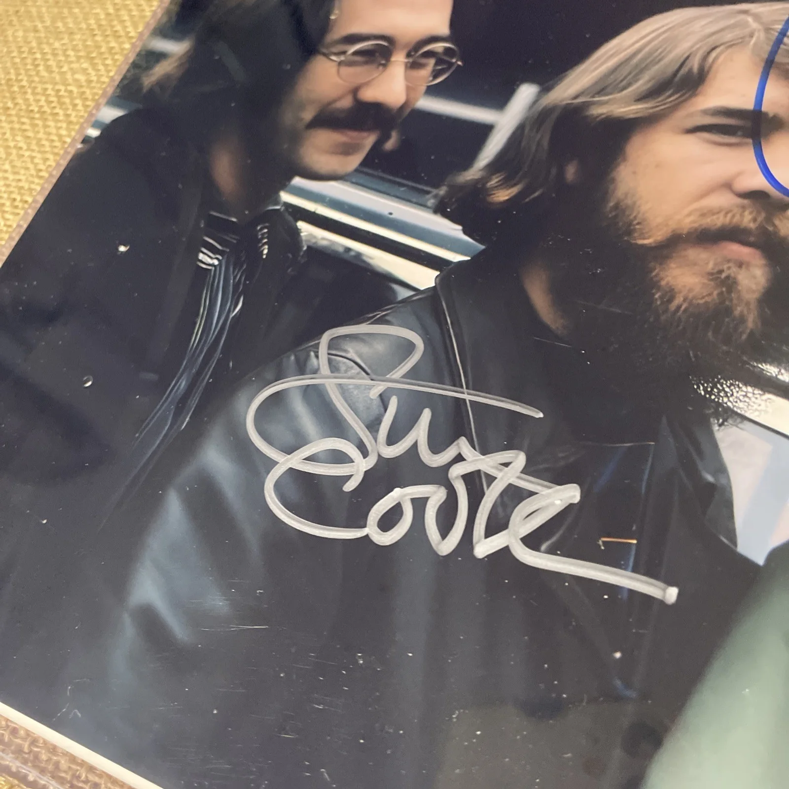 CCR autograph signed photograph CREEDENCE picture FULL BAND LOA/COA P, image 2
