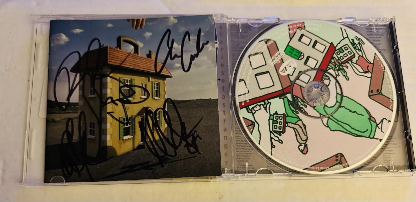 OAR Stories of a Stranger Signed CD Autographed Band Myspace Sticker, image 3