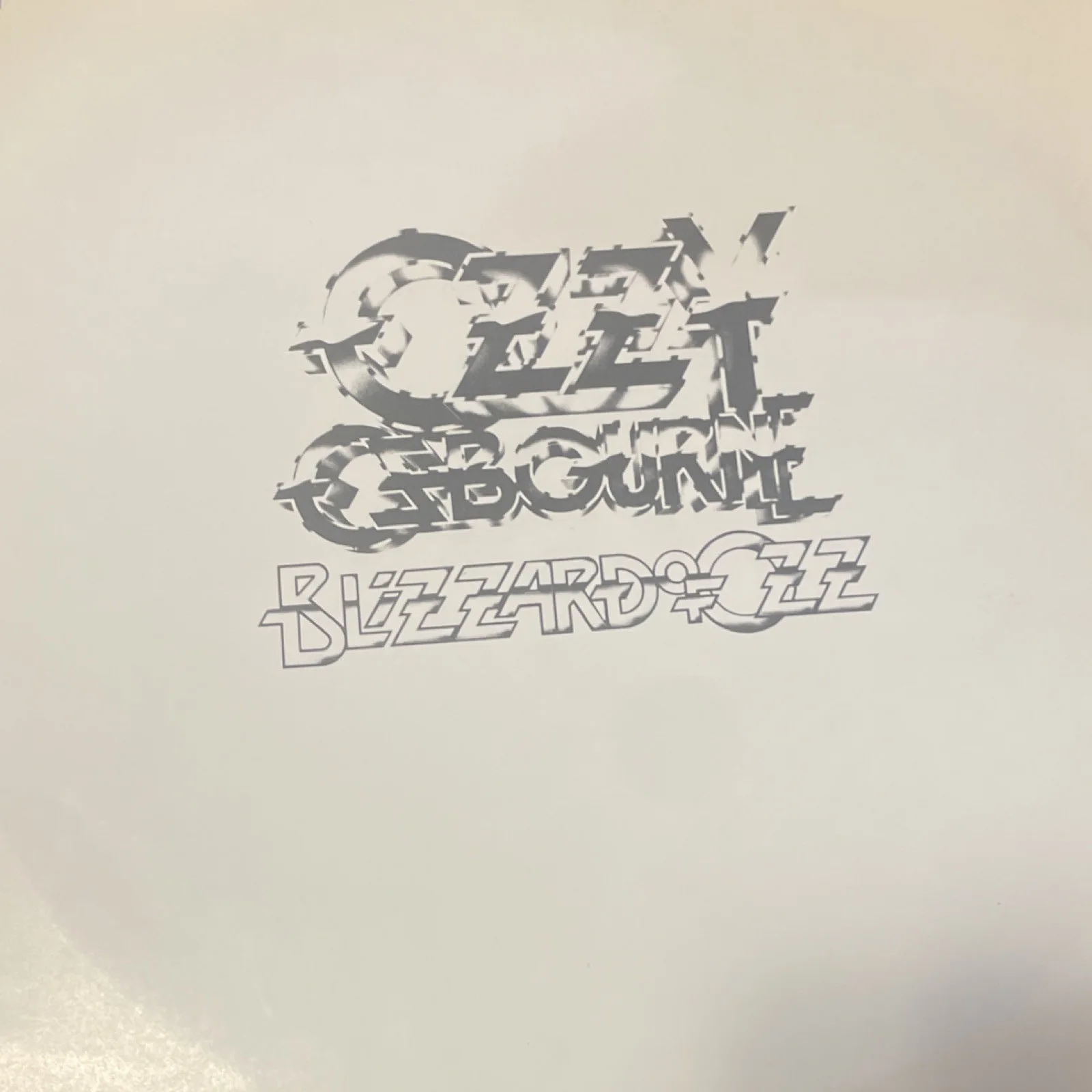 Ozzy Osbourne Blizzard of Ozz Autographed Original Vinyl Record, изображение 3