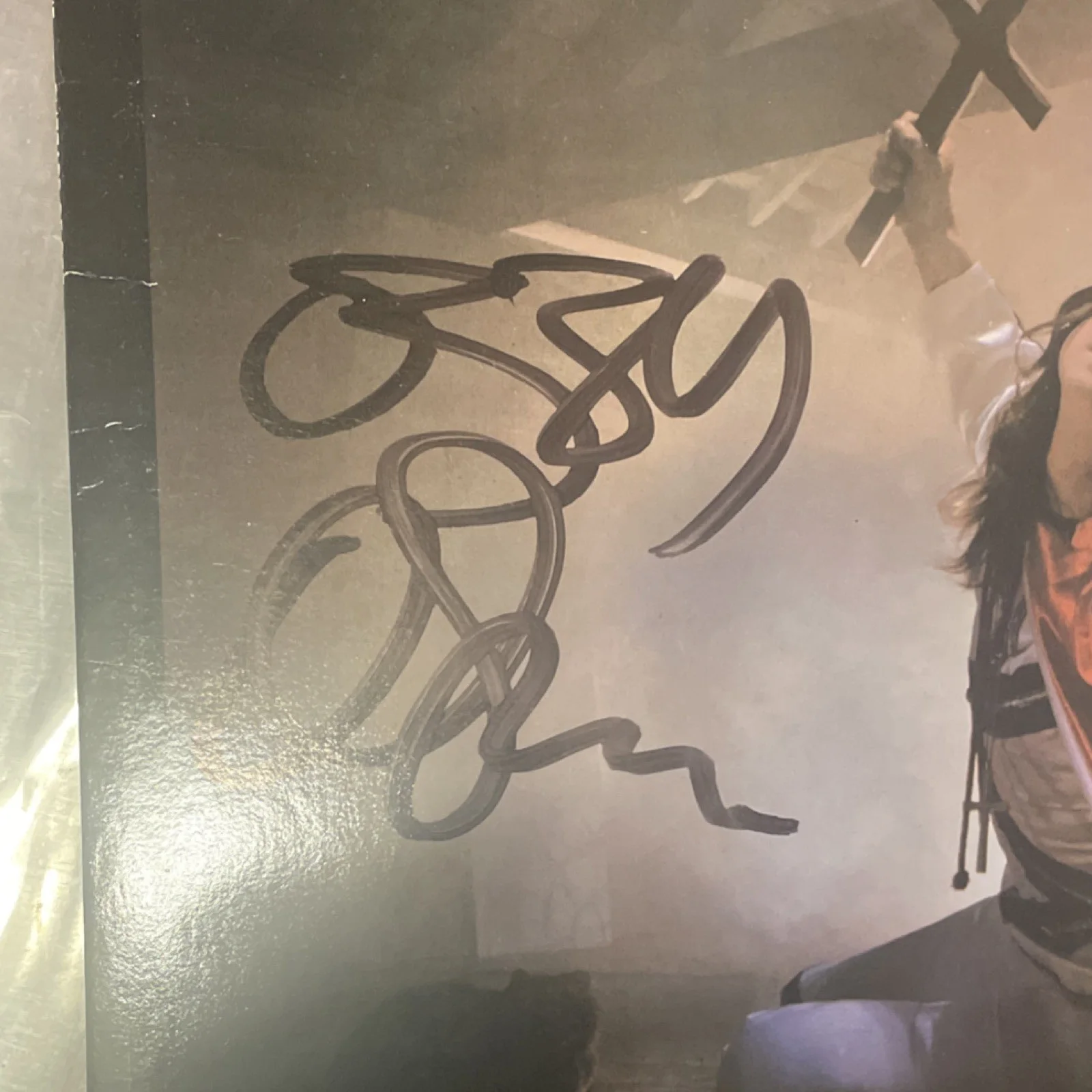 Ozzy Osbourne Blizzard of Ozz Autographed Original Vinyl Record, изображение 4