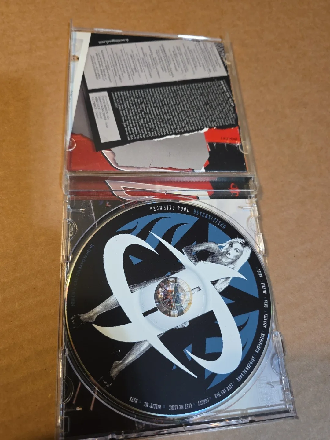 Drowning Pool Signed CD Booklet, image 4