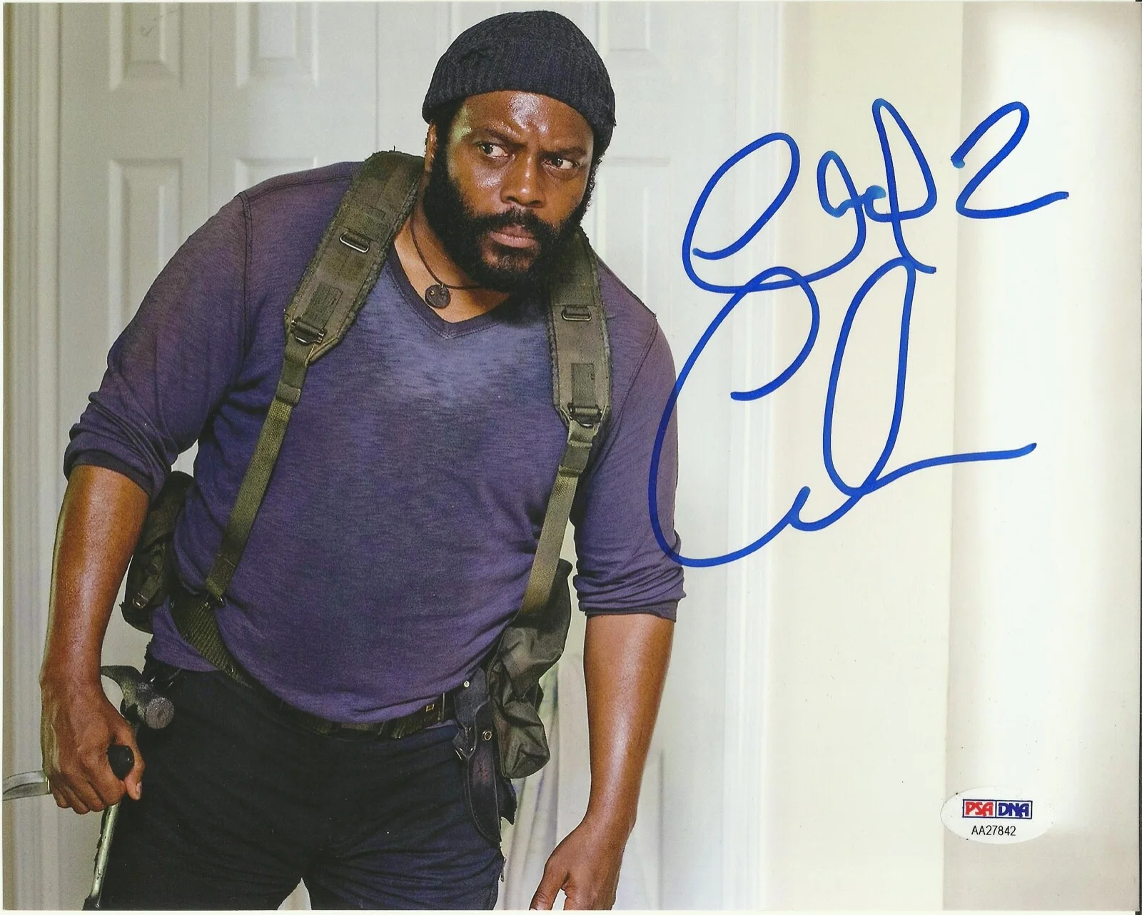 Chad L. Coleman — Chad L. Coleman (Tyreese) The Walking Dead Signed PSA/DNA Authentic 8x10 Photo