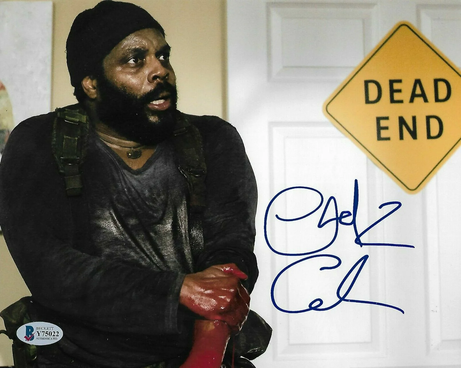 Chad L. Coleman — Chad L. Coleman (Tyreese) The Walking Dead Signed BAS Authenticated 8x10 Photo