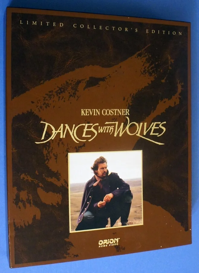 Kevin Costner — Kevin Costner Signed DANCES WITH WOLVES Limited Collectors Edition VHS, изображение 4