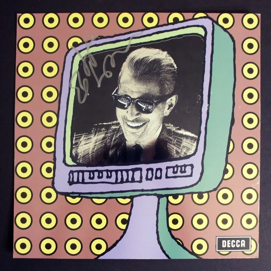 JEFF GOLDBLUM SIGNED Vinyl Album Insert "Plays Well With Others" (Jurassic Park), изображение 2