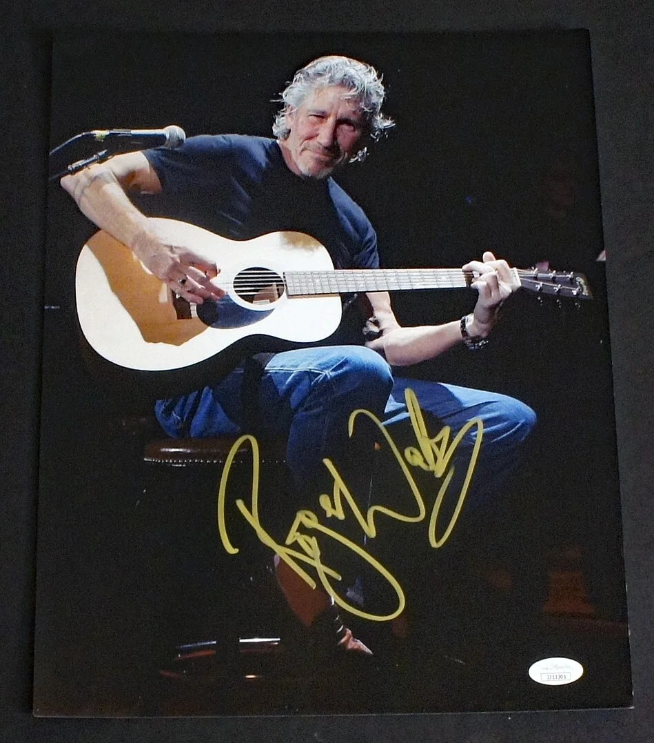ROGER WATERS SIGNED & JSA Certified - Huge 11x14 Concert Photo (Pink Floyd)!, изображение 2