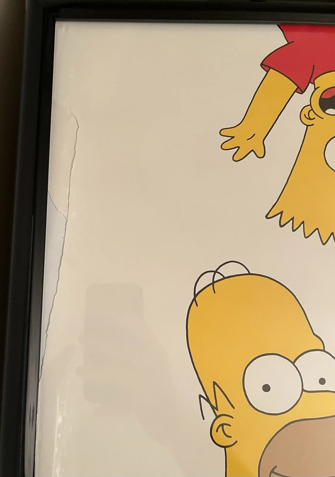 The Simpsons Matt Groening Signed Poster With Hand Drawn Bart Signed 1-11-1993, image 5