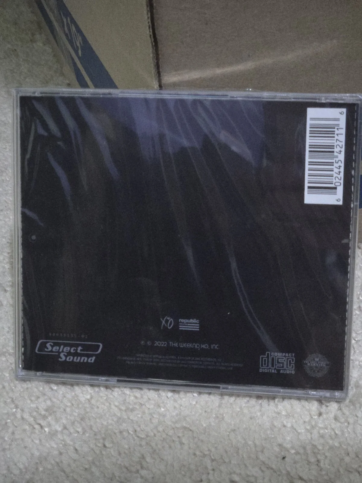 The Weeknd Dawn FM HAND SIGNED AUTOGRAPHED Card Inside CD New And Sealed, image 2