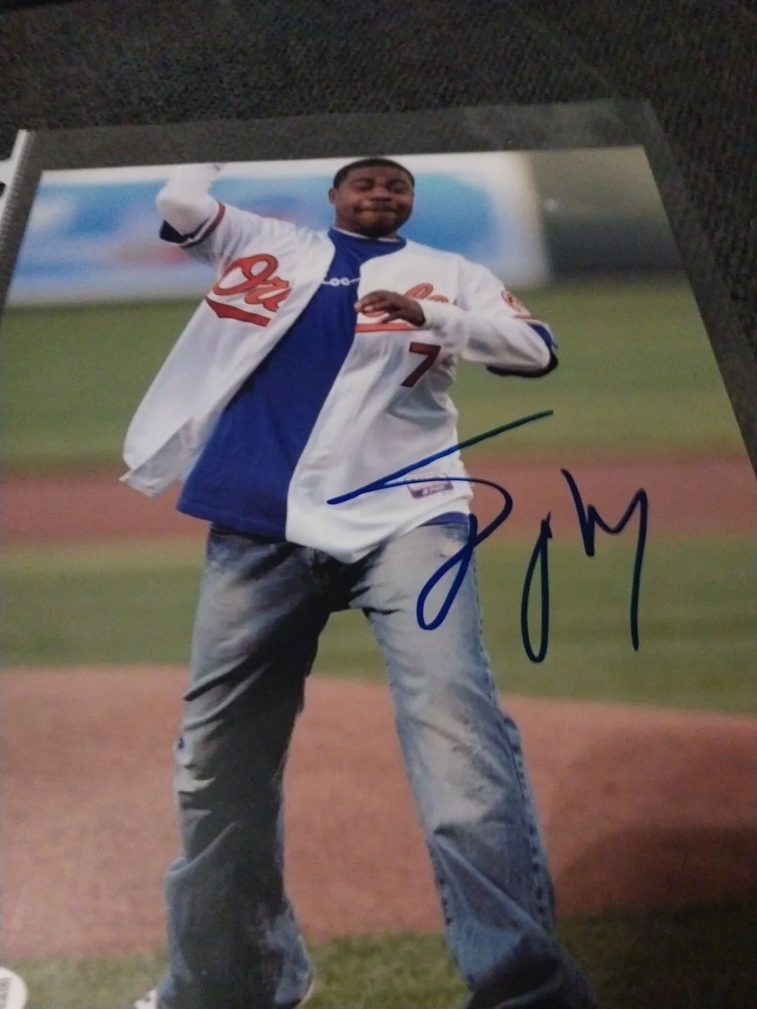 Tracy Morgan — Tracy Morgan Signed 8x10 Photo Comedian JSA Certified SNL Star & Movies, изображение 2