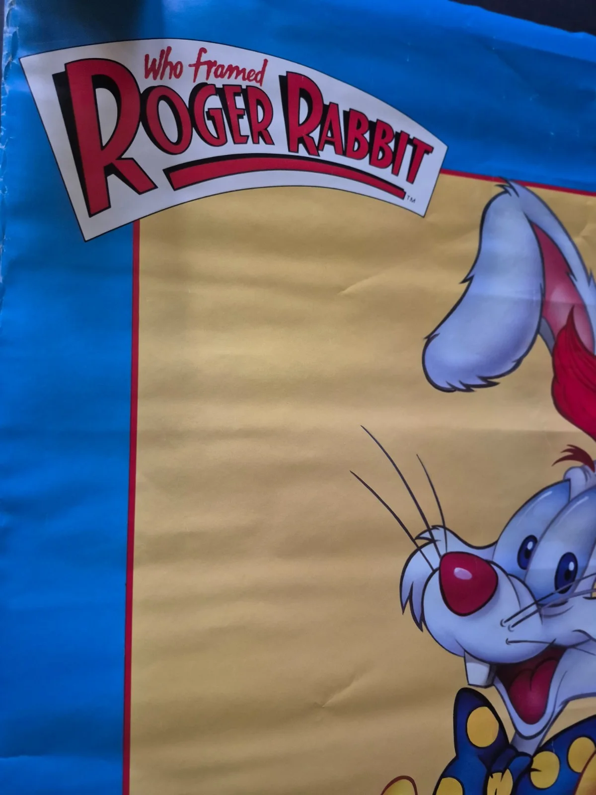 WHO FRAMED ROGER RAbBIT? MOVIE POSTER, image 2