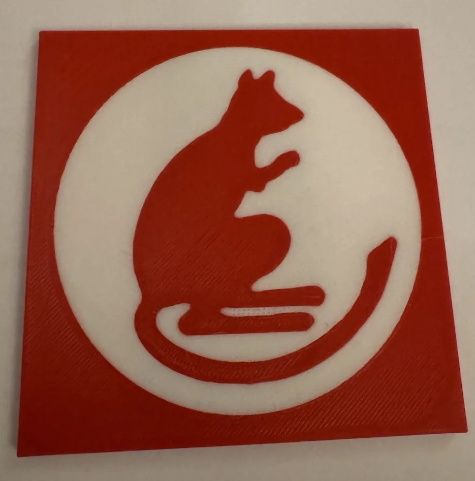 British Military- Desert Rats Logo Fridge Magnet - 3D Printed. New, image 2