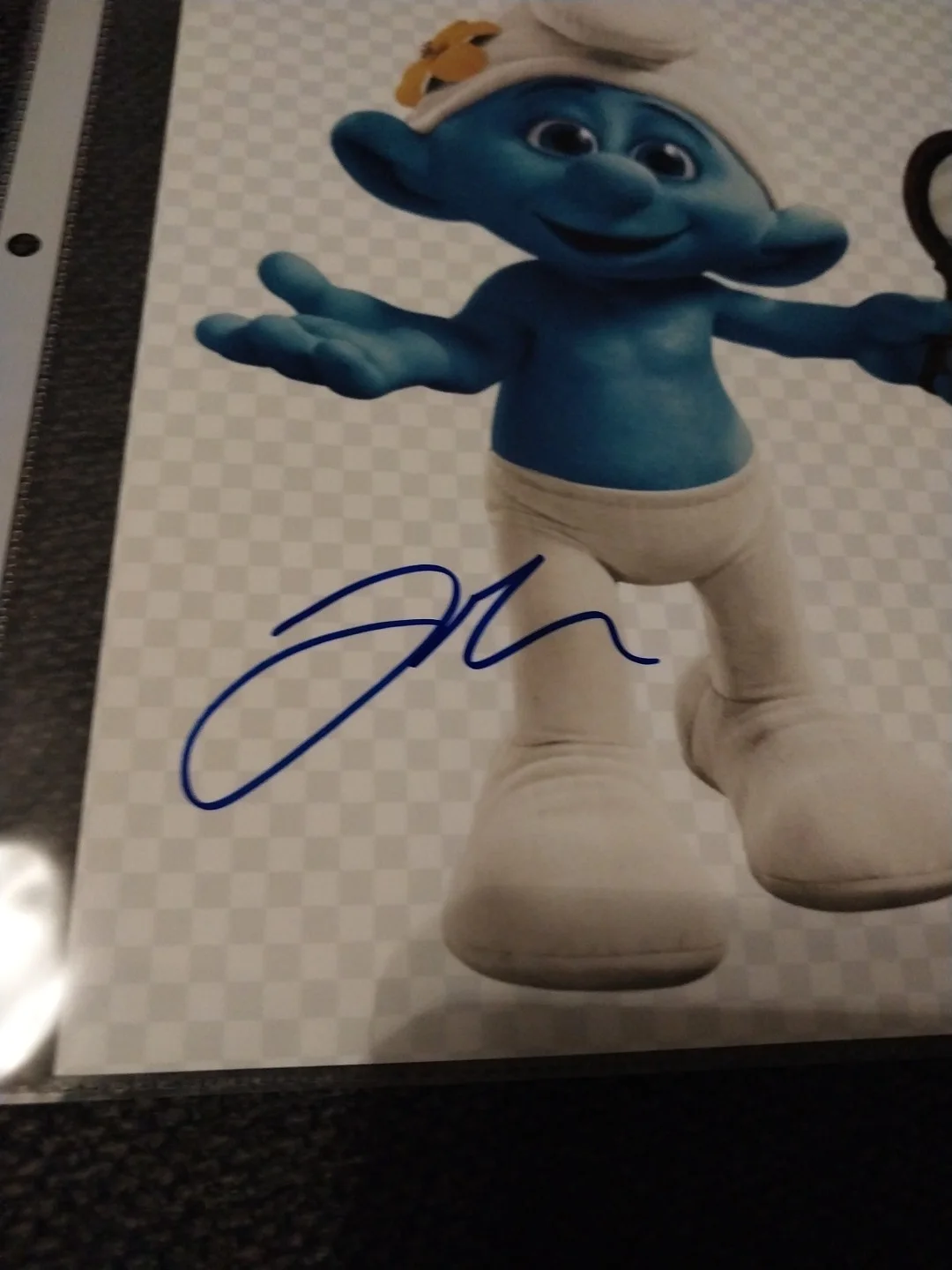 John Oliver — John Oliver Signed 8x10 Photo Comedian JSA Certified Smurfs Movie, изображение 2