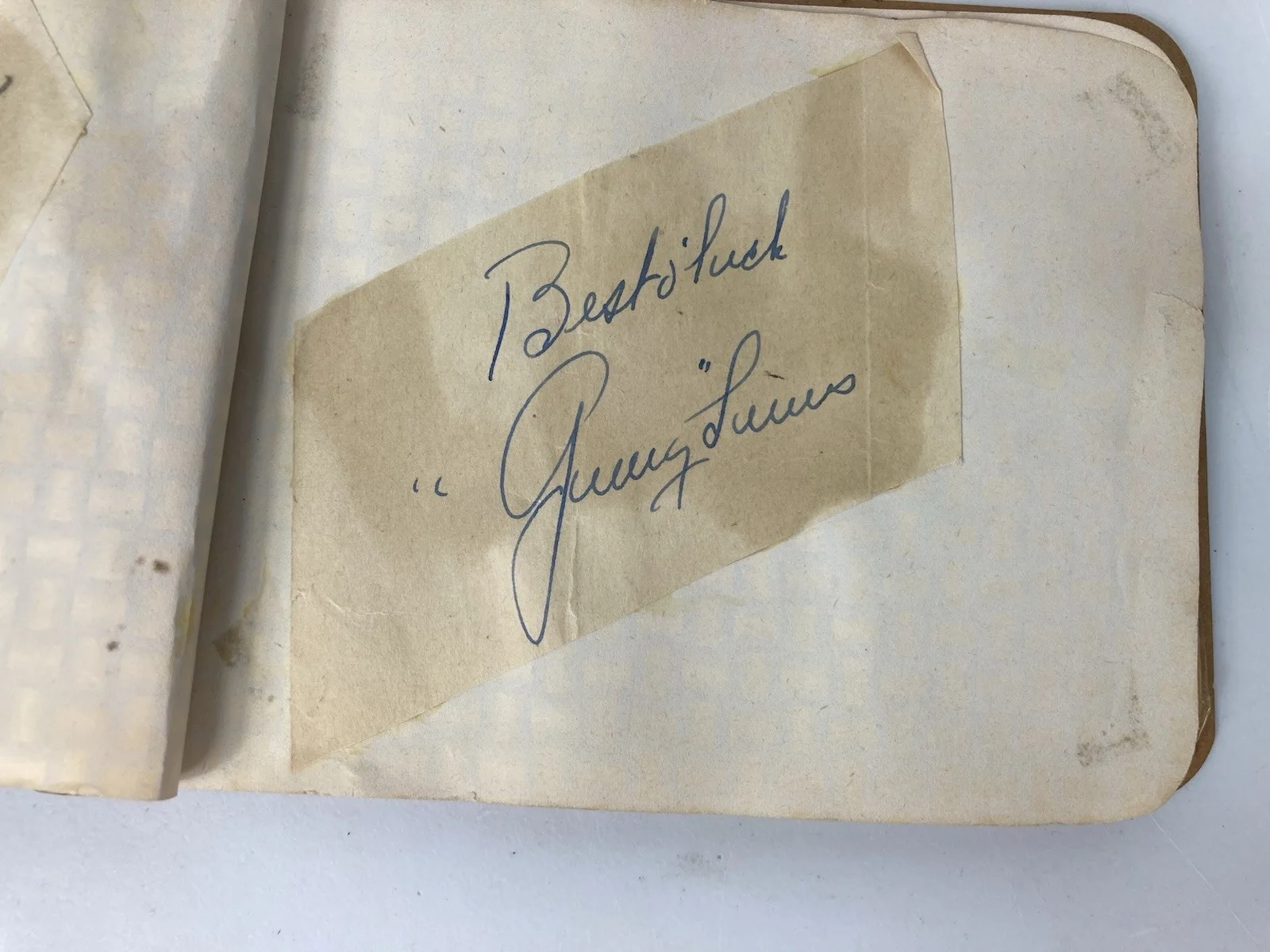Actor Singer Autograph Lot Book Nat Pendleton Merry Macs Mills Brothers 15 Autos, image 4