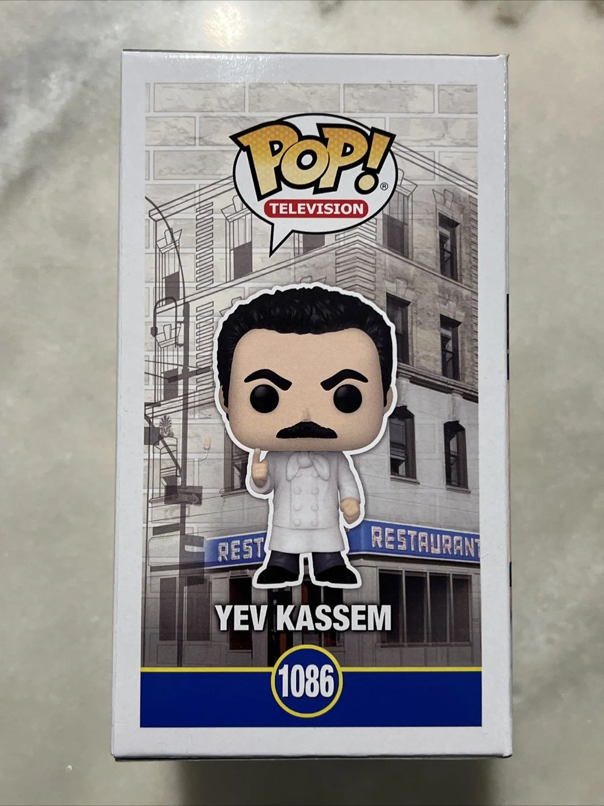 Larry Thomas — Funko Pop Seinfeld Yev Kassem Larry Thomas Soup Nazi Signed Autographed No Soup, изображение 3