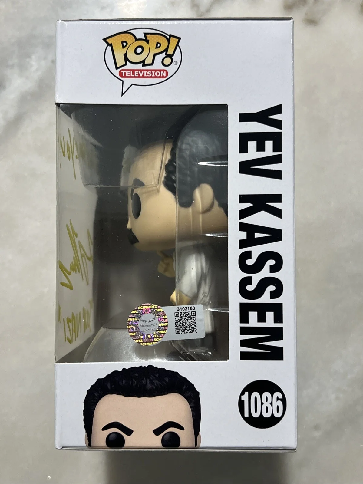 Larry Thomas — Funko Pop Seinfeld Yev Kassem Larry Thomas Soup Nazi Signed Autographed No Soup, изображение 4