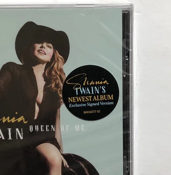 SHANIA TWAIN QUEEN OF ME SIGNED CD INSERT PHOTO AUTOGRAPH 2023 SEALED NEW, изображение 3