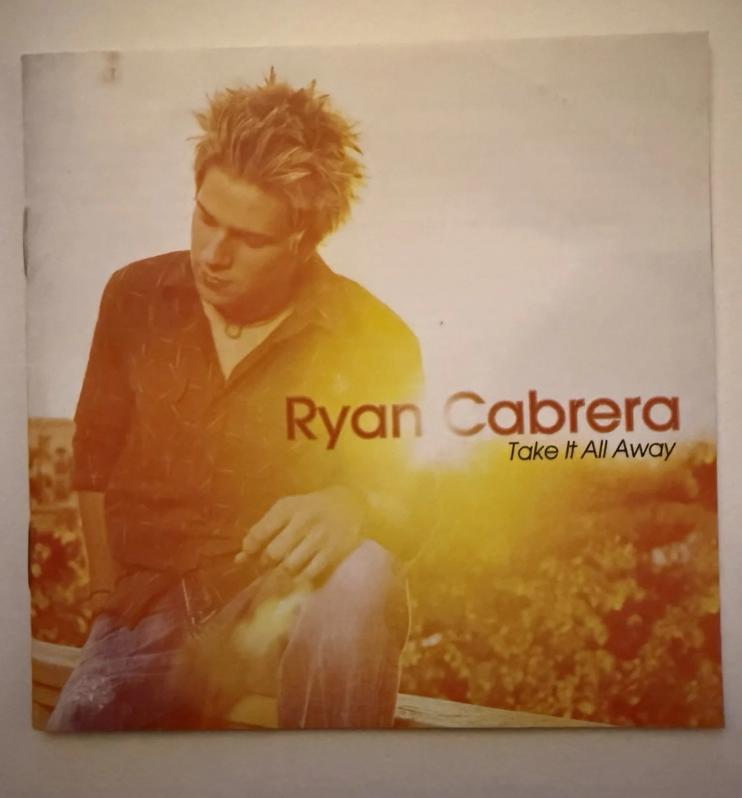 RYAN CABRERA SIGNED TAKE IT ALL AWAY Cd With Two Signed Covers & One Extra Lot, image 3