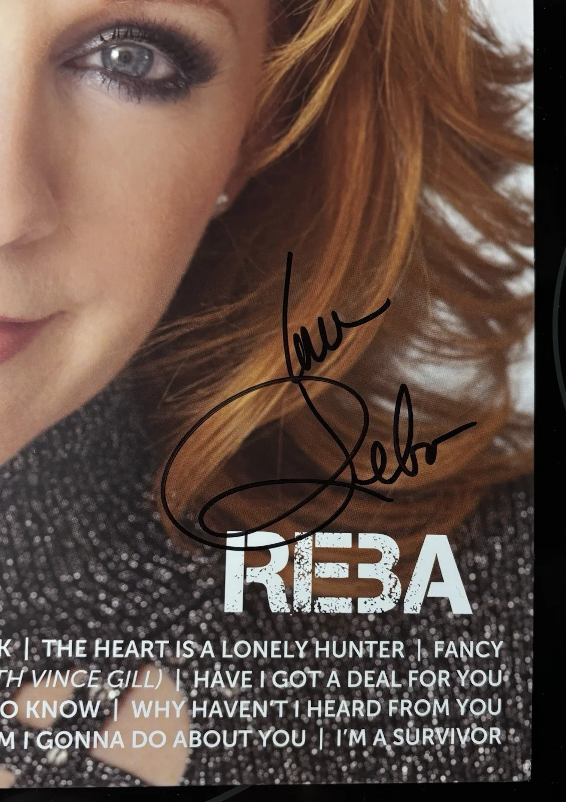Reba McEntire Autographed Signed “ICON” Hits Vinyl LP Record NEW Unplayed, image 2