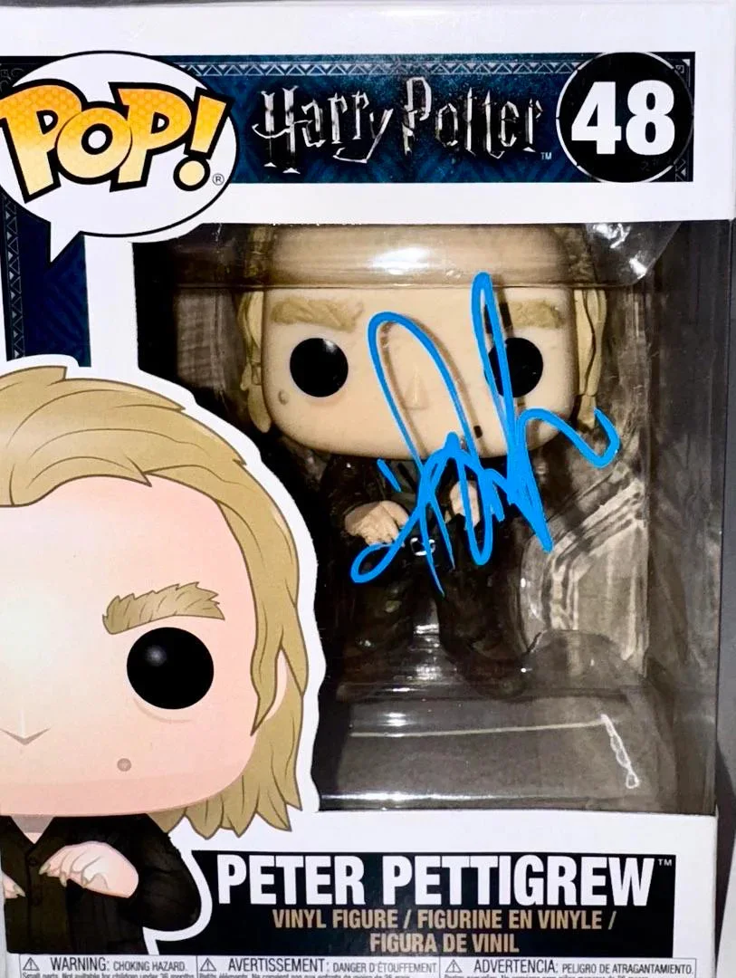 Timothy Spall — Timothy Spall Signed Funko #48 "Peter Pettigrew" (Harry Potter) - Beckett COA, image 2