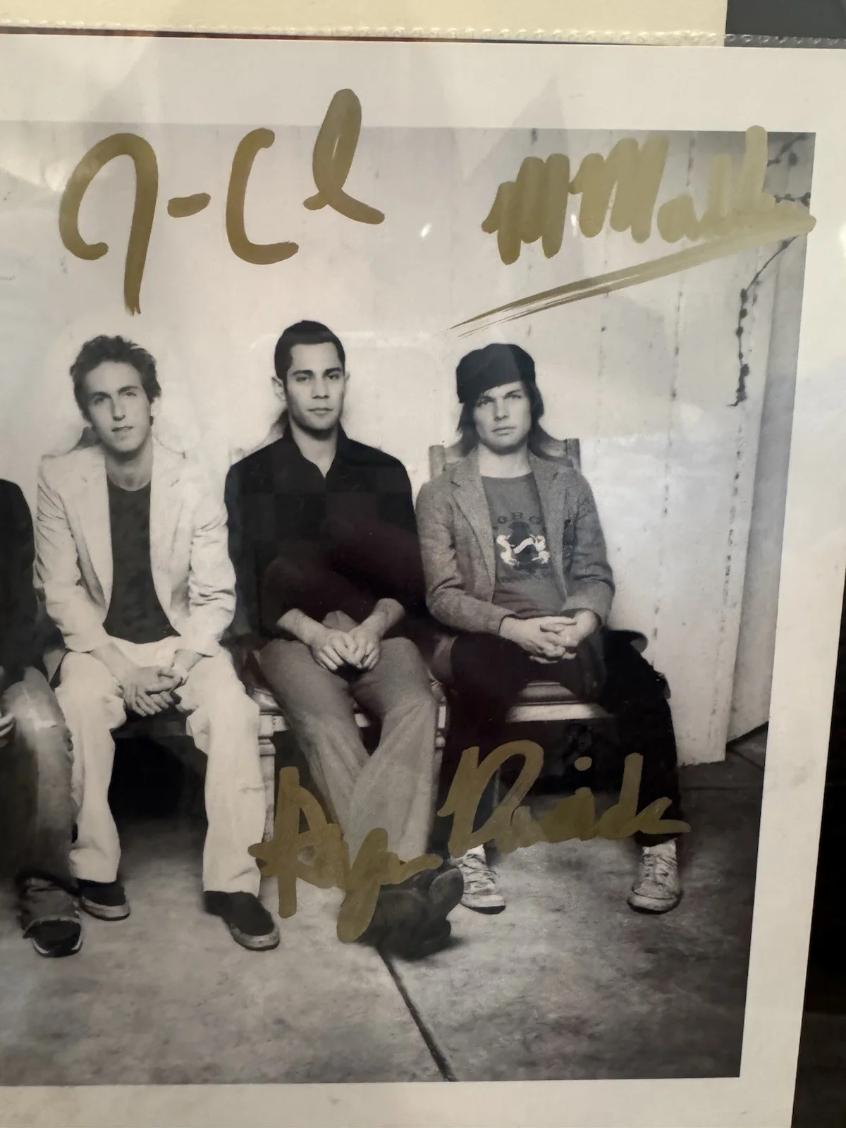 Maroon 5 Original Band 11x14 Autograph- Songs About Jane Era, image 4