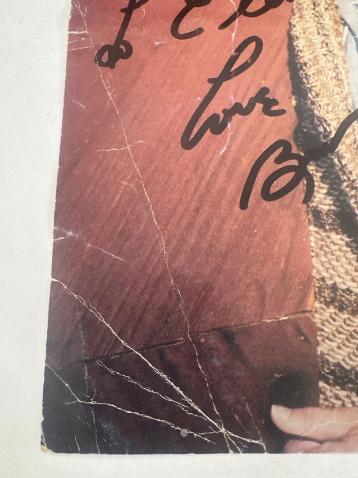 Burt Reynolds Signed 8x10 Vintage Photo Deliverance Smokey & The Bandit Gator, изображение 3