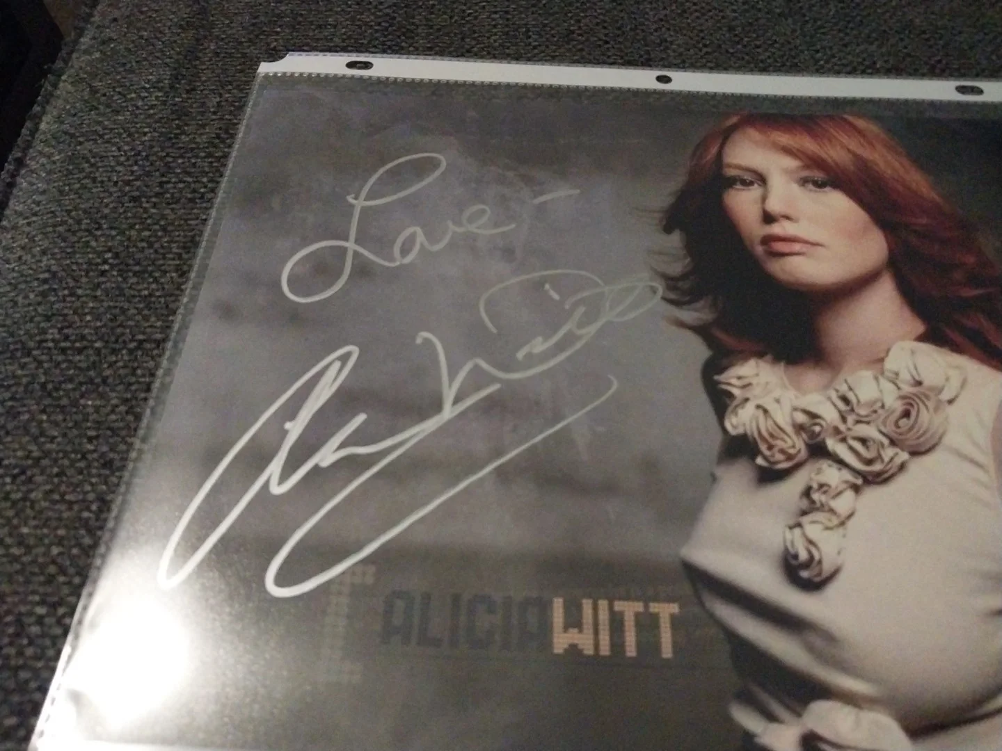 Alicia Witt — Alicia Witt Signed 8x10 Photo Singer & Movie Star JSA Certified, изображение 2