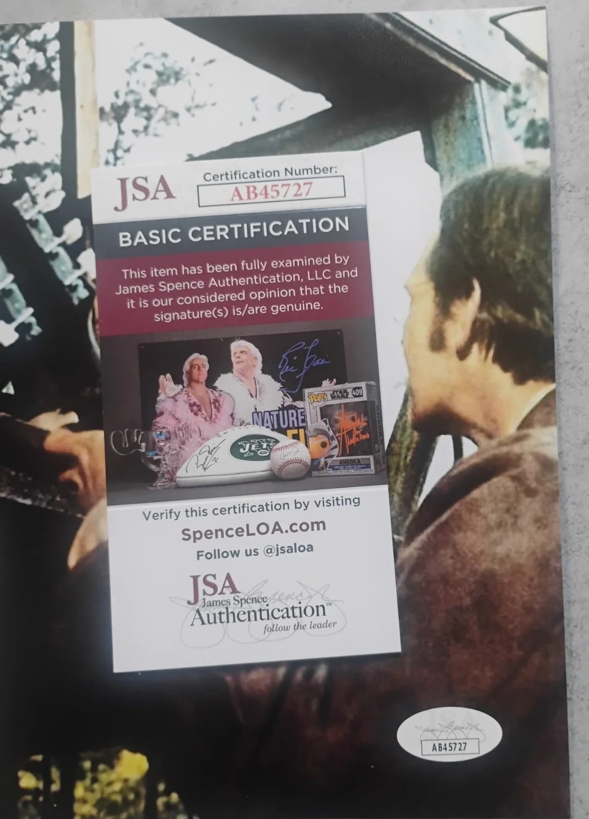 Billy Redden Hand Signed 8x10 Photo JSA COA Deliverence NO US TARIFFS, image 4
