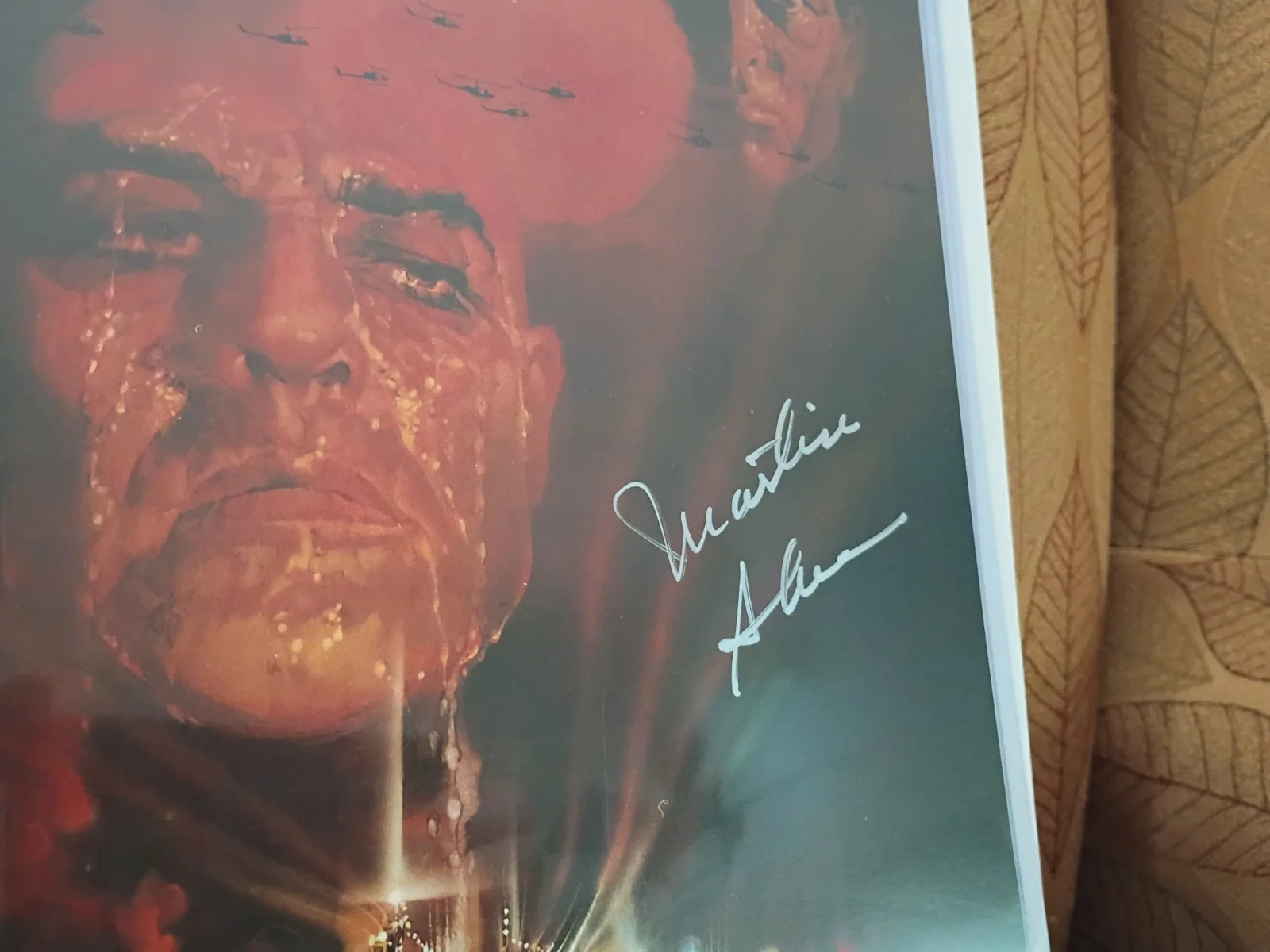 Martin Sheen — Movie Apocalypse Now Movie Poster 11x17 Autographed Martin Sheen COA, изображение 5