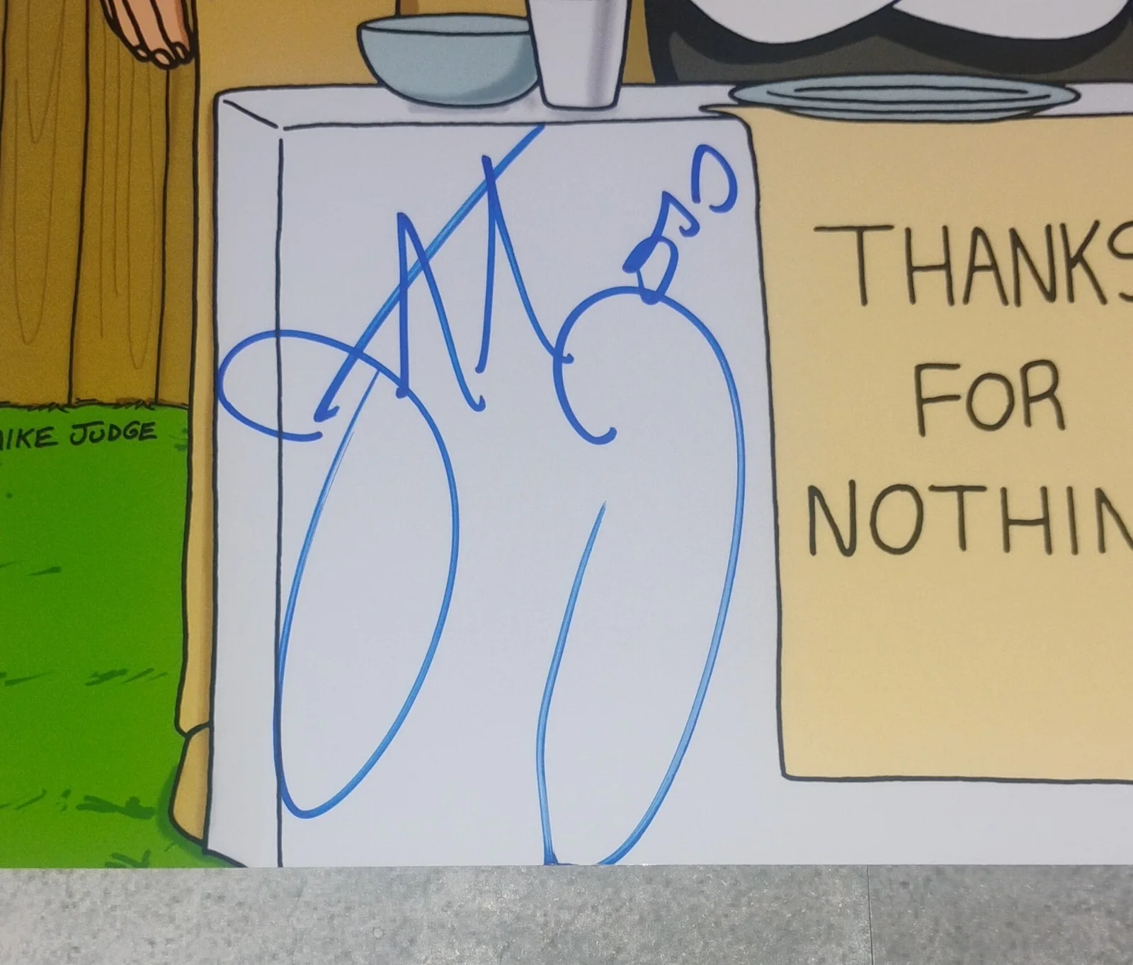 Mike Judge & Jonathan Joss Signed 8x10 Photo COA King Of The Hill NO US TARIFFS, изображение 4