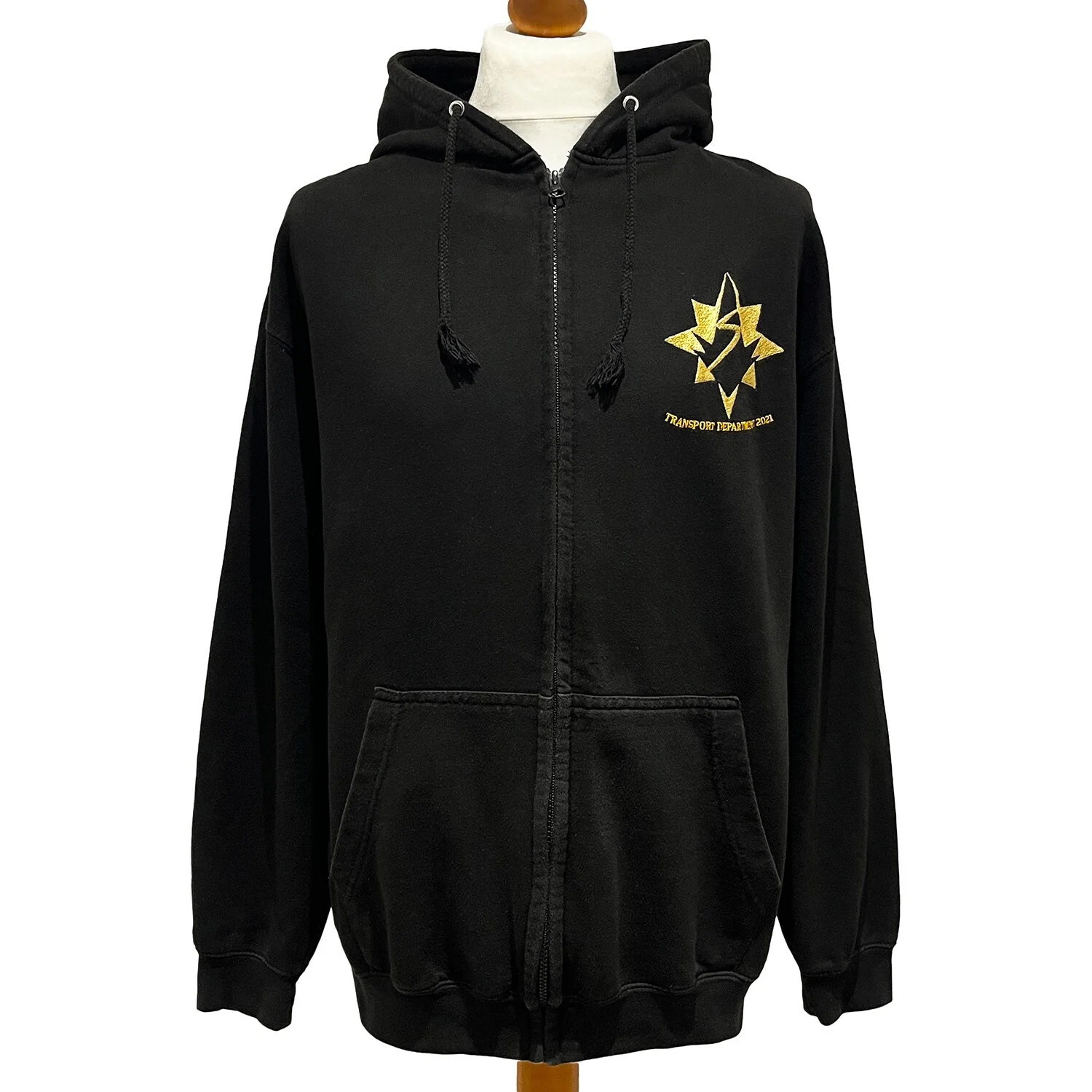 THE MARVELS Cast & Crew Hoodie L Transport Dept Movie Marvel Studios Film Gift, image 2