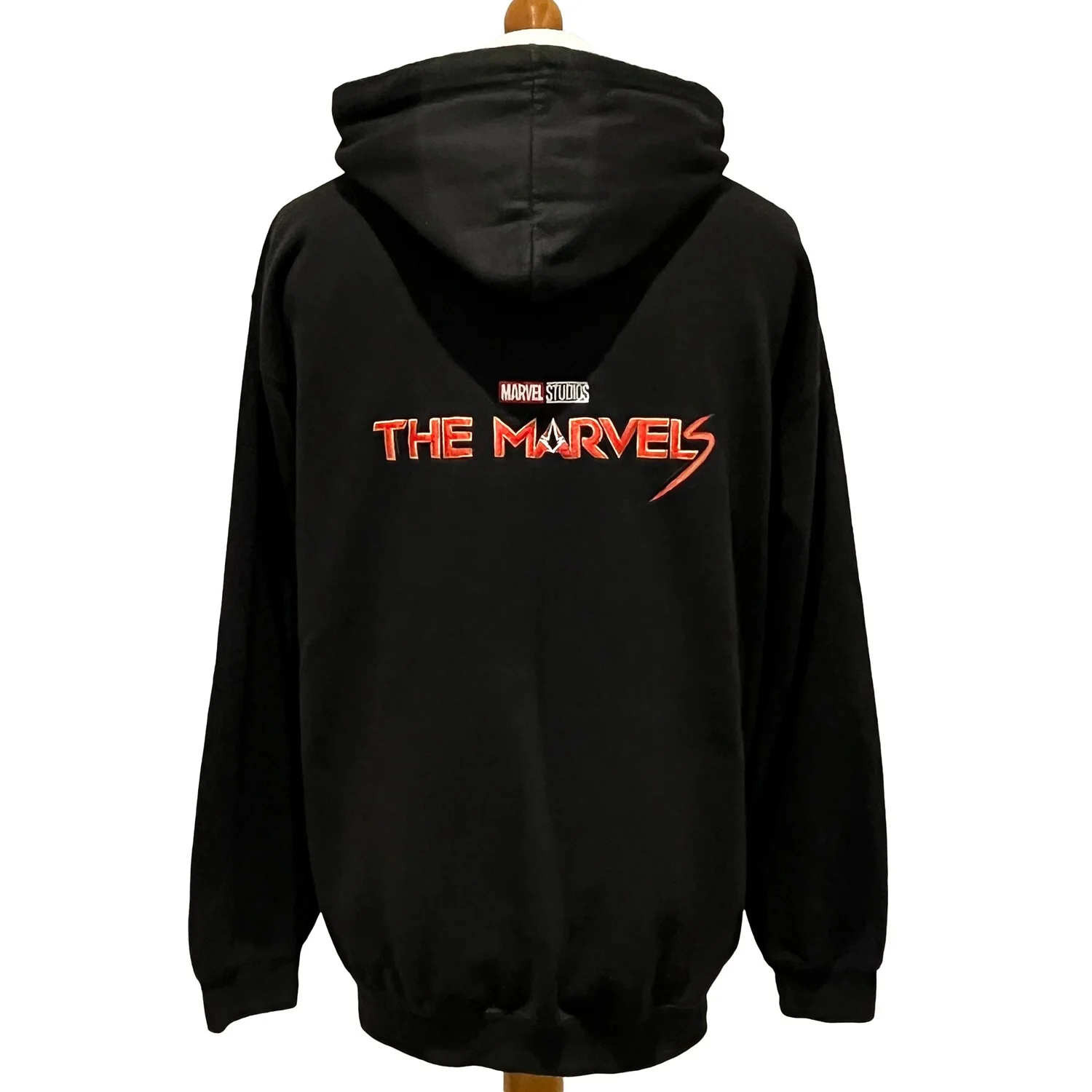 THE MARVELS Cast & Crew Hoodie L Transport Dept Movie Marvel Studios Film Gift, image 3
