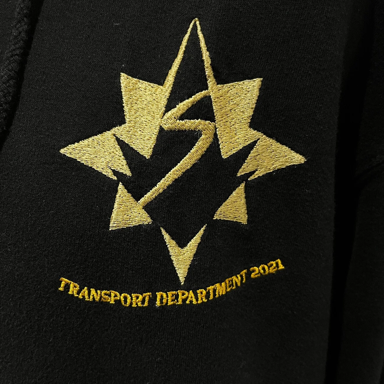 THE MARVELS Cast & Crew Hoodie L Transport Dept Movie Marvel Studios Film Gift, image 5