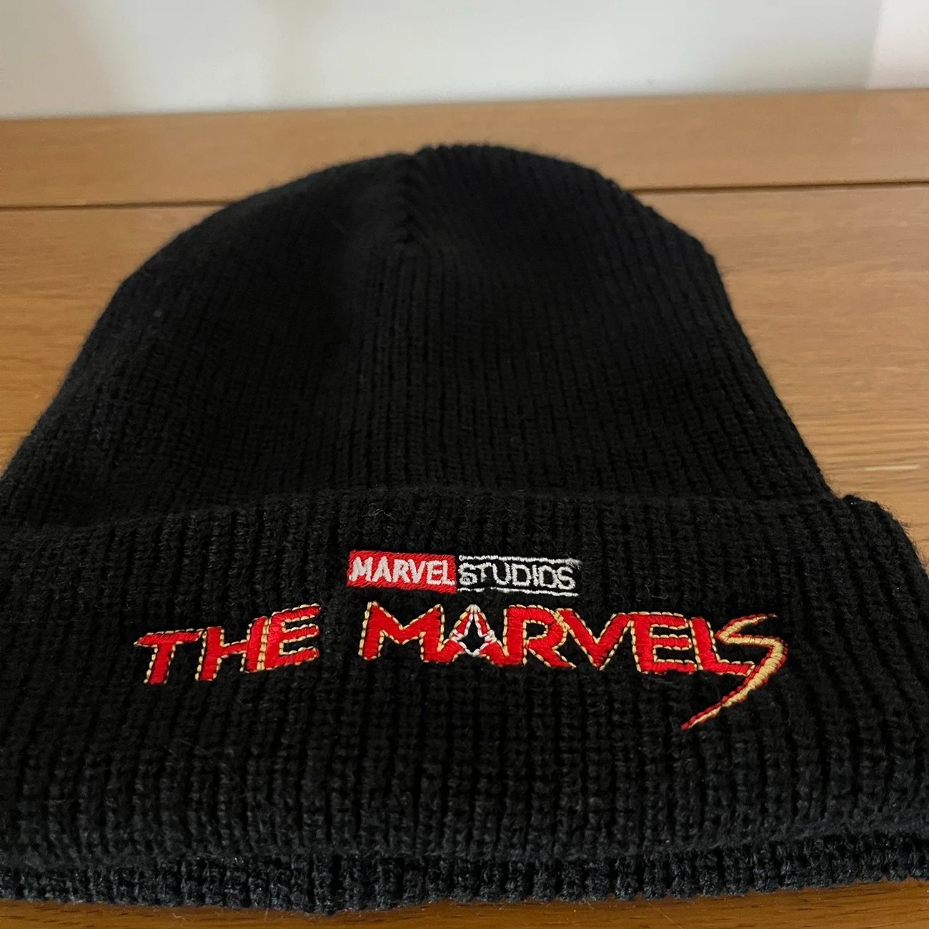 THE MARVELS Movie Cast & Crew Beanie Hat Marvel Studios Film Production Gift OS, image 3