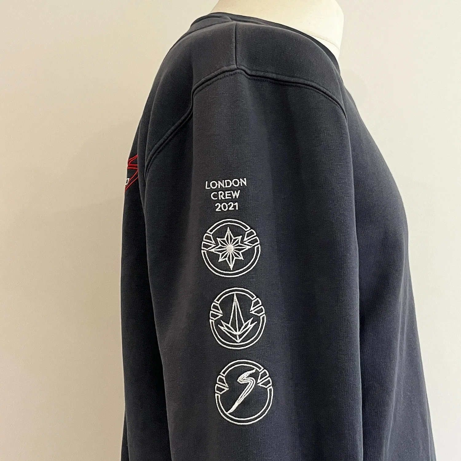 THE MARVELS Cast & Crew Sweatshirt XL London Crew 2021 Film Marvel Studios Gift, изображение 2