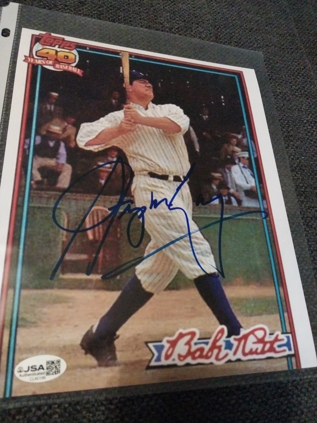 Stephen Lang — Stephen Lang Signed 8x10 Photo Babe Ruth Movie JSA Certified, image 2