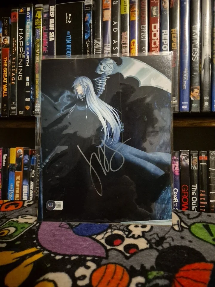 John Swasey — John Swasey Autographed Black Butler Undertaker 8x10 Photo Beckett COA ANIME