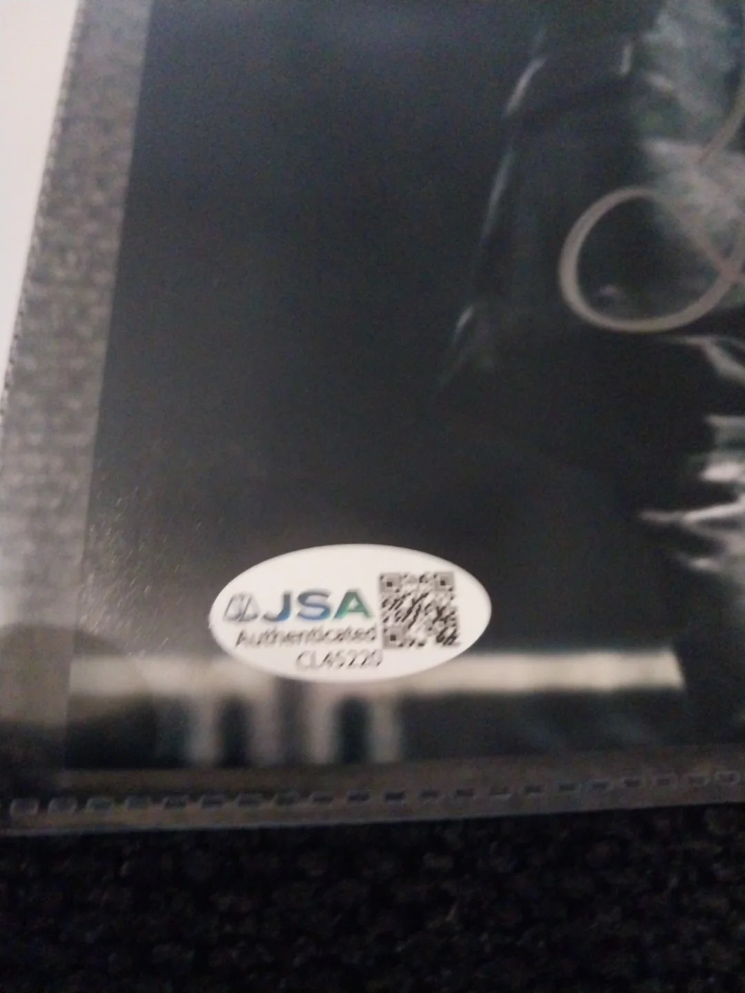 Lee Jennings Signed Funeral Portrait Lead Singer Signed 8x10 Photo JSA Certified, изображение 3