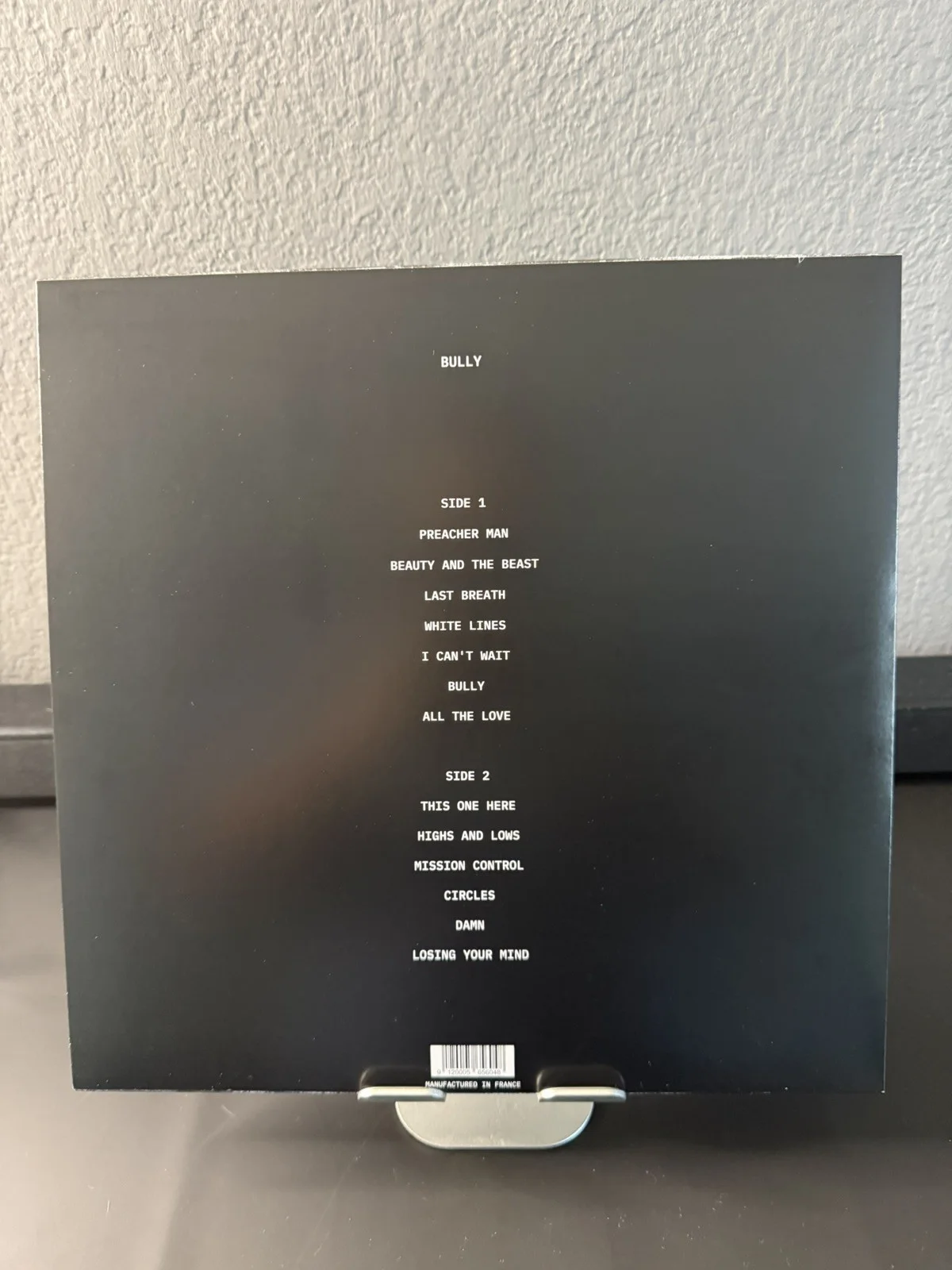 Kanye West Bully Vinyl SIGNED | Silver Pen Autograph Black LP | Auto on sleeve, image 2