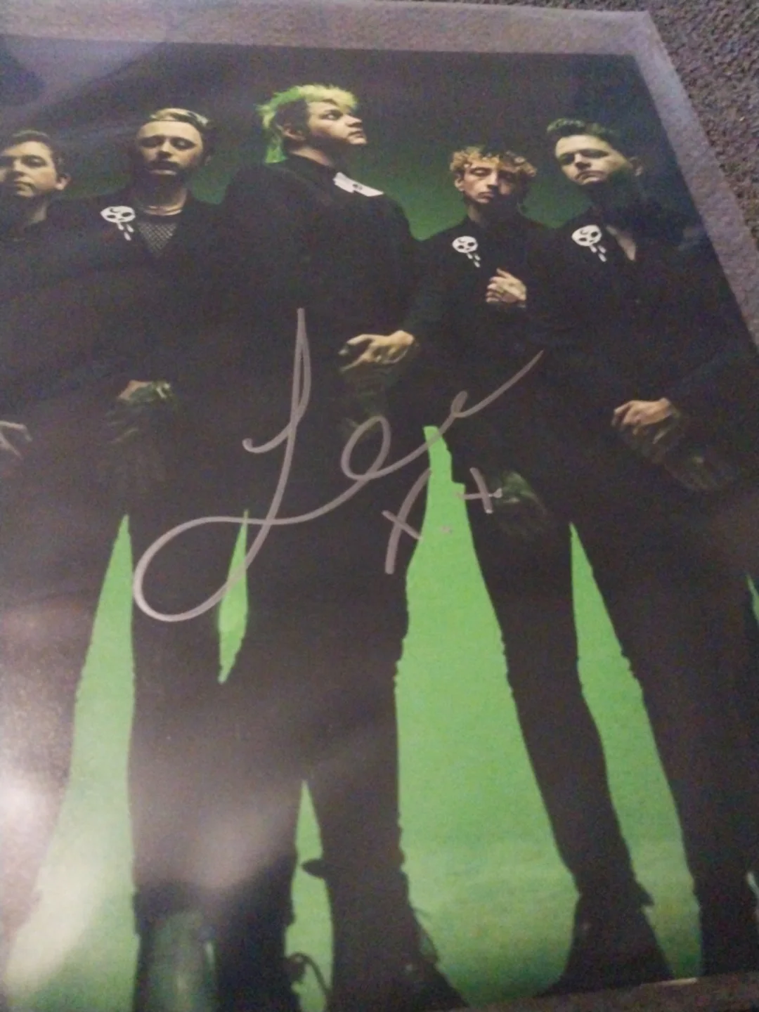 Lee Jennings Signed Funeral Portrait Lead Singer Signed 8x10 Photo JSA Certified, изображение 2