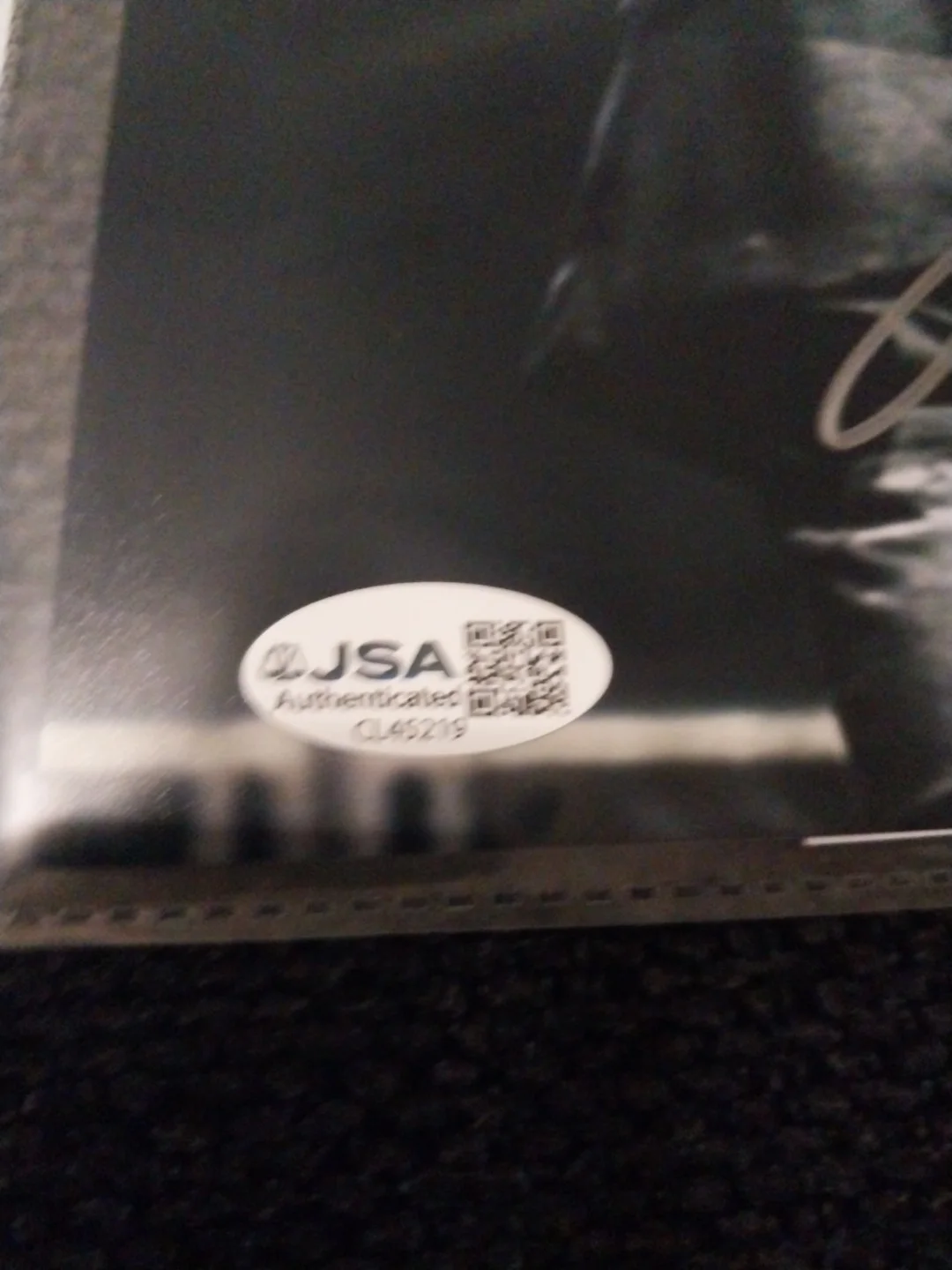 Lee Jennings Signed Funeral Portrait Lead Singer Signed 8x10 Photo JSA Certified, изображение 3