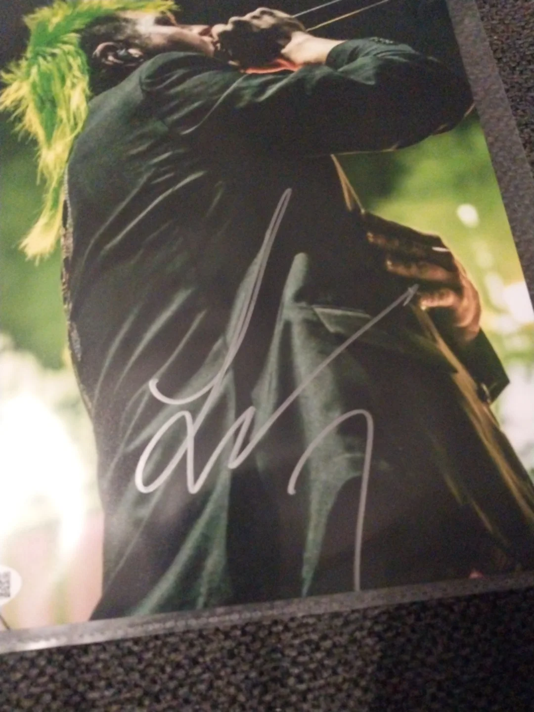 Lee Jennings Signed Funeral Portrait Lead Singer Signed 8x10 Photo JSA Certified, изображение 2